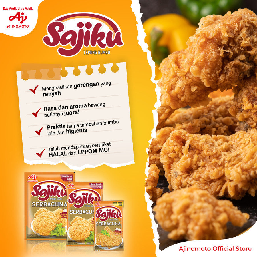 SAJIKU Tepung Bumbu SERBAGUNA Sachet 1 x 220gr (SG)