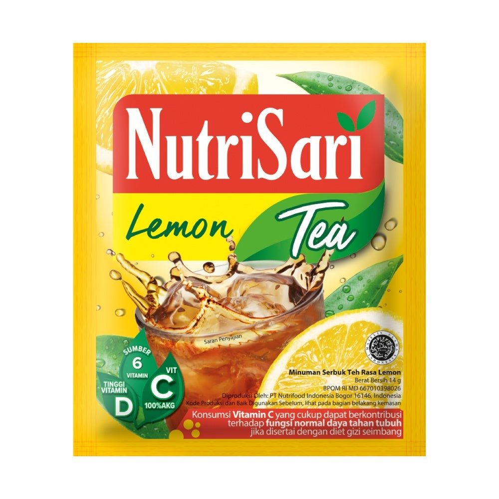 NutriSari Drink Sachet - Minuman Buah Vitamin C Vitamin D 10pcs AVAILABLE ALL VARIAN (SG)