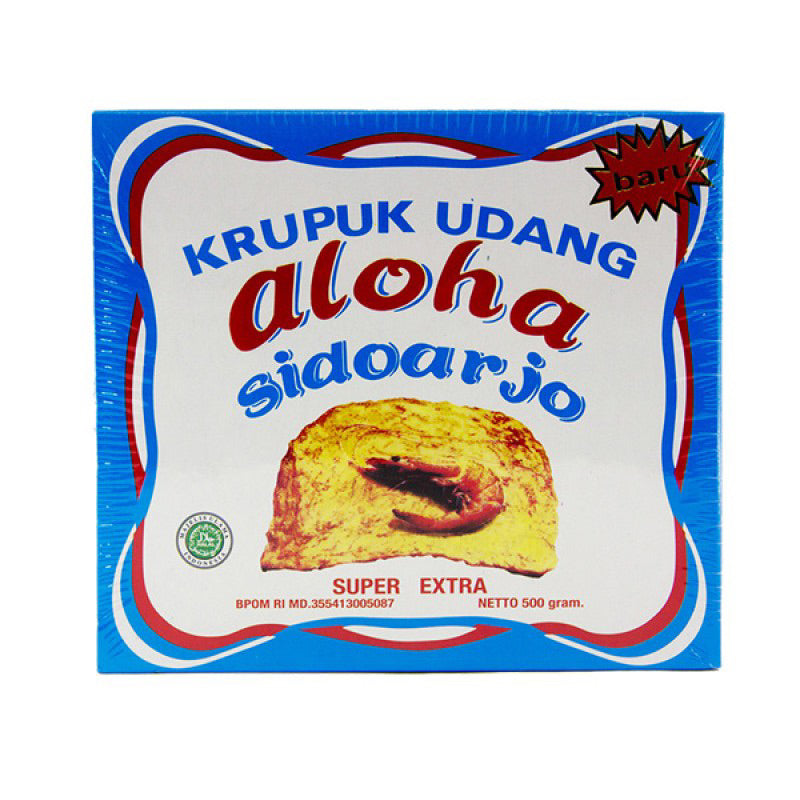 Kerupuk Aloha OVAL/STICK Krupuk Udang Superior Prawn Shrimp Cracker/ Keropok Udang (SG)