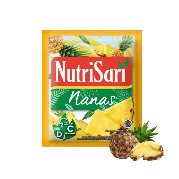 NutriSari Drink Sachet - Minuman Buah Vitamin C Vitamin D 10pcs AVAILABLE ALL VARIAN (SG)