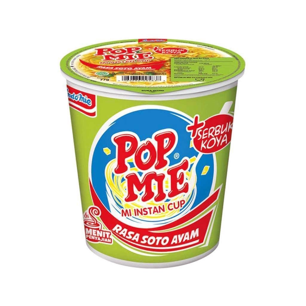 Pop Mie Cup Instant Noodle BUNDLE 1 CTN best varian flavor (SG)