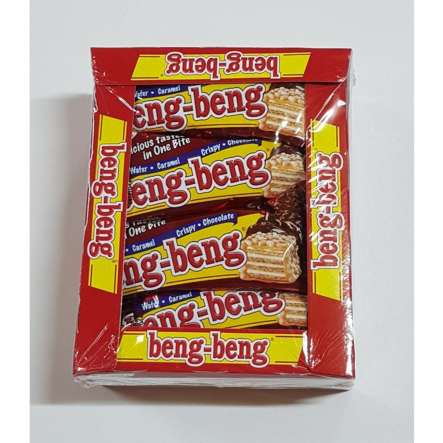 Beng Beng Wafer Extra Chocolate & Caramel 1 box | Beng Beng Maxx | bengbeng max | Share It | Kalpa (SG)