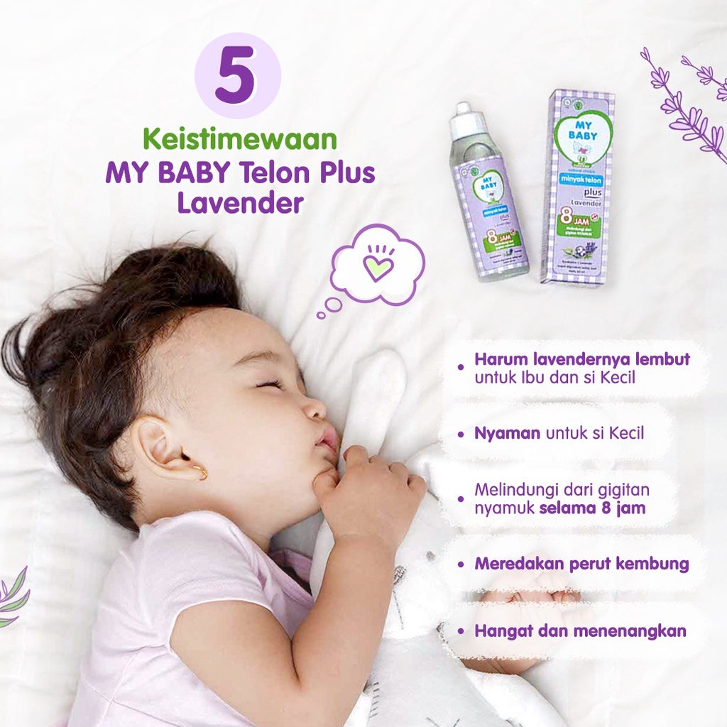 My Baby Minyak Telon (Telon Oil) PLUS 8-12 Hours Protection 30 ML 0r 60 ML or 90 ML or 150 ML mybaby minyaktelon (SG)