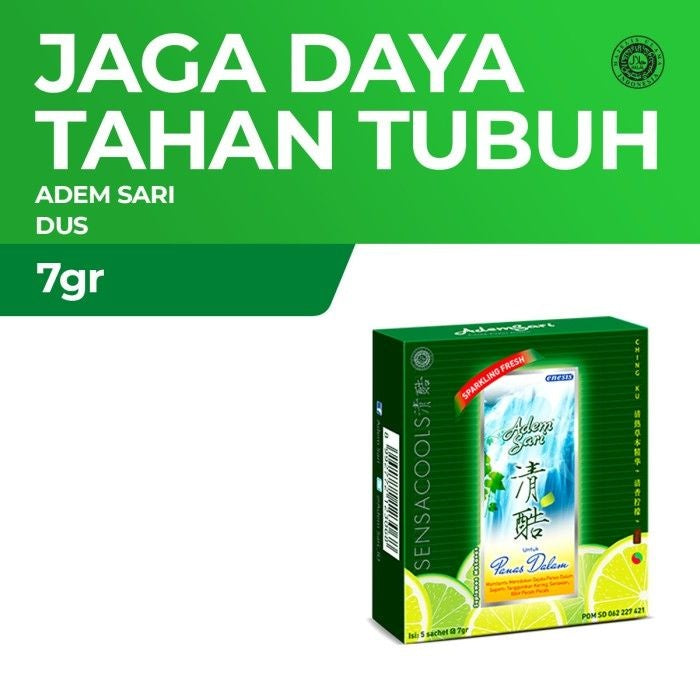 Adem Sari 1 box Large with 12 sachets x 7gram (SG)