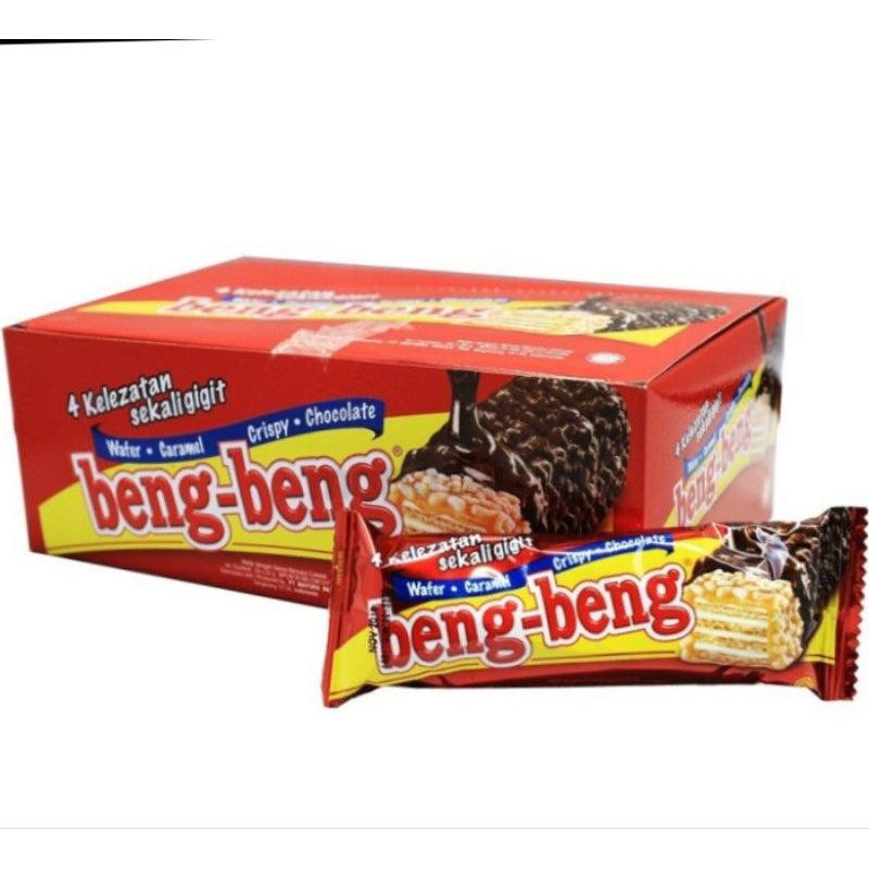 Beng Beng Wafer Extra Chocolate & Caramel 1 box | Beng Beng Maxx | bengbeng max | Share It | Kalpa (SG)