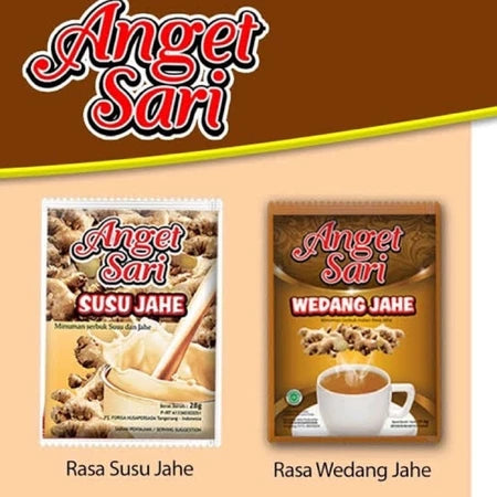 Anget Sari Susu & Wedang Jahe 1X25 Gram Minuman Tradisional & Herbal (SG)
