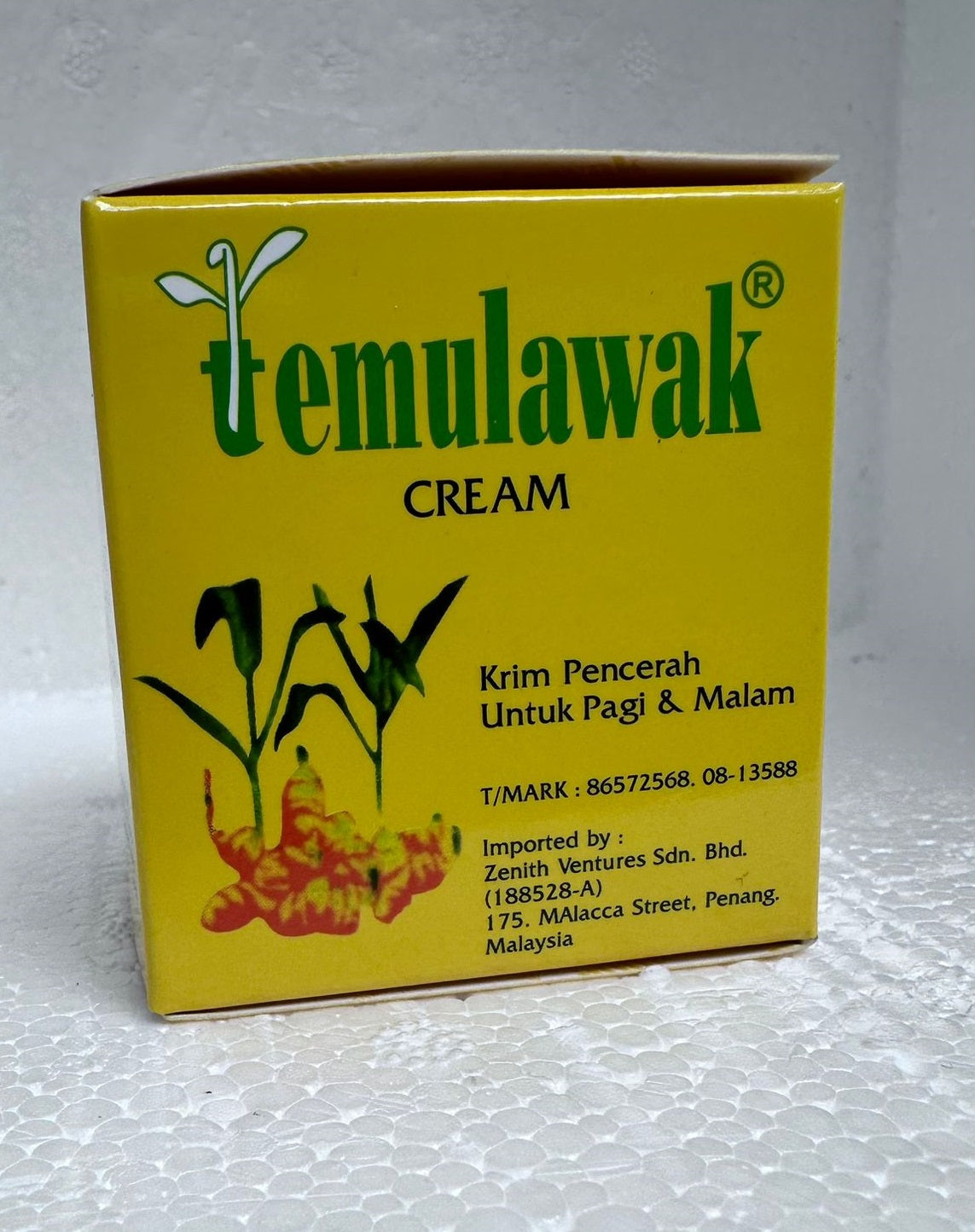 TEMULAWAK Cream Pencerah Untuk Pagi dan Malam Original (SG)