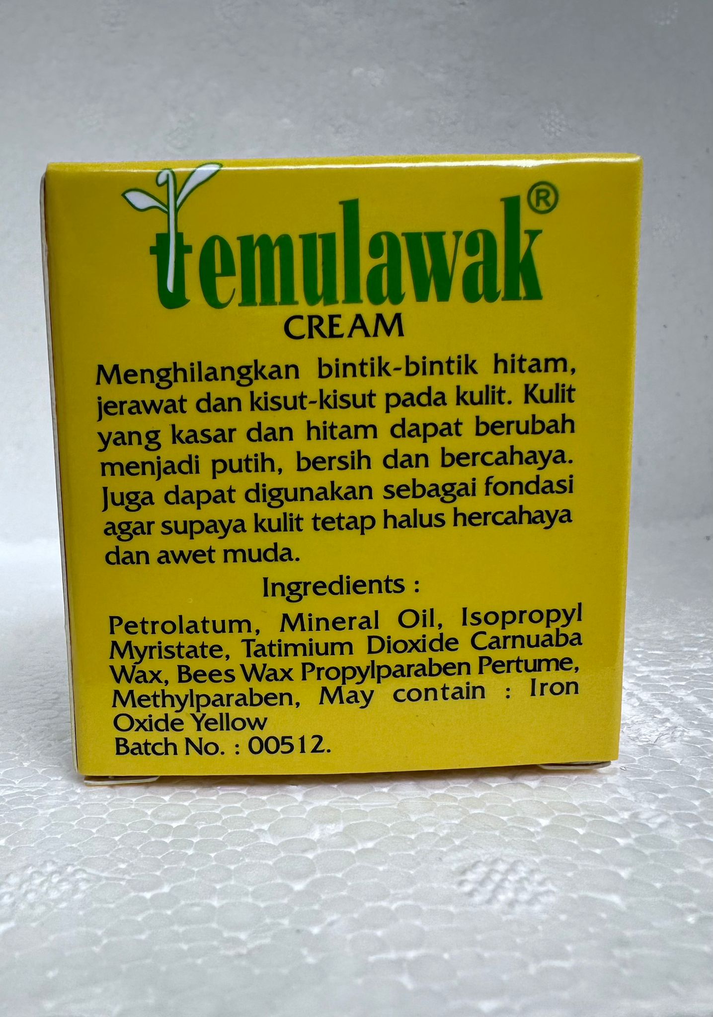 TEMULAWAK Cream Pencerah Untuk Pagi dan Malam Original (SG)